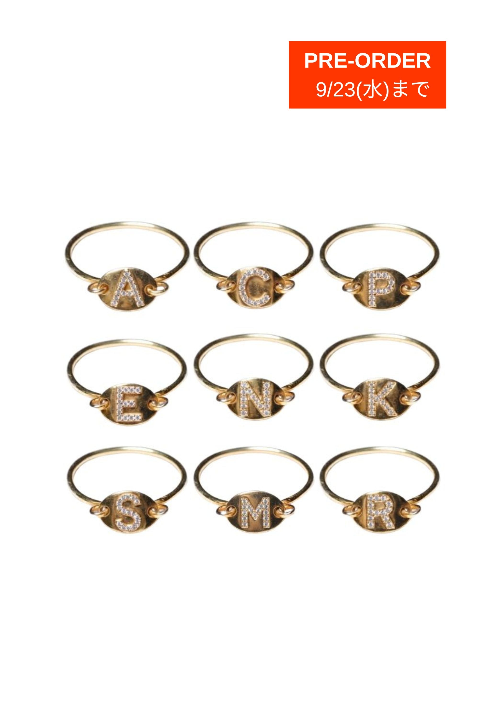 R*K様 アンティーク雑貨セット 金の皿・リング・時計など モアサナイト/gold) ABC plate ring ODR255001 | ödül