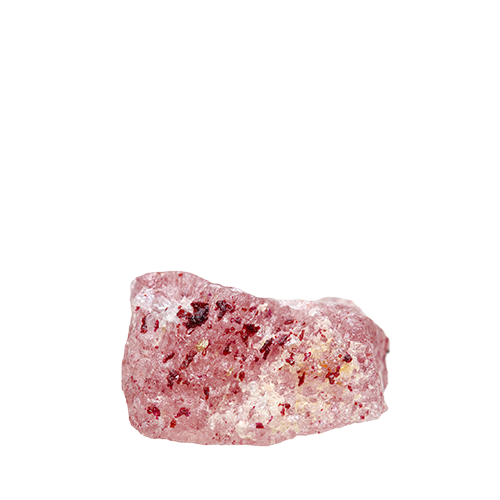 天然石ブランドオジュールの石図鑑、ストロベリークオーツ(Strawberry Quartz)