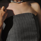 (ピカソジャスパー_パール) 2way playful rosary necklace