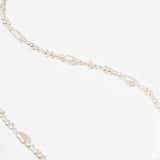 (パール/silver)  baby pearl necklace