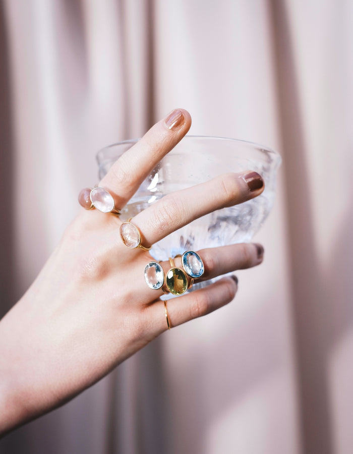 odul jewery オジュール ゴールドルチル リング 9号 - メルカリ
