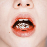 (ホワイトトパーズ/silver) All heart full eternity ring