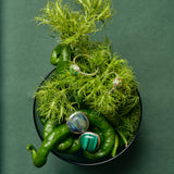 (マラカイト/silver)big plump ring