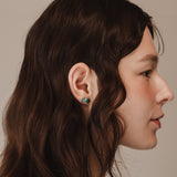 (アパタイト/silver) deformed petit earring