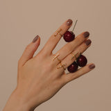 (オパール/gold) dotsn dots ring