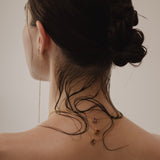 (ピンクアメジスト/gold) octagon tile necklace