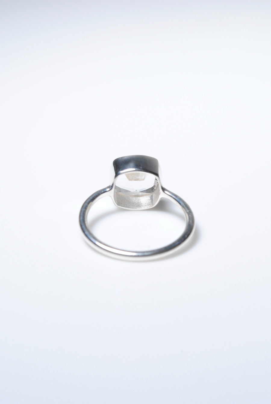 (クリスタル/silver) corn cave cushion ring