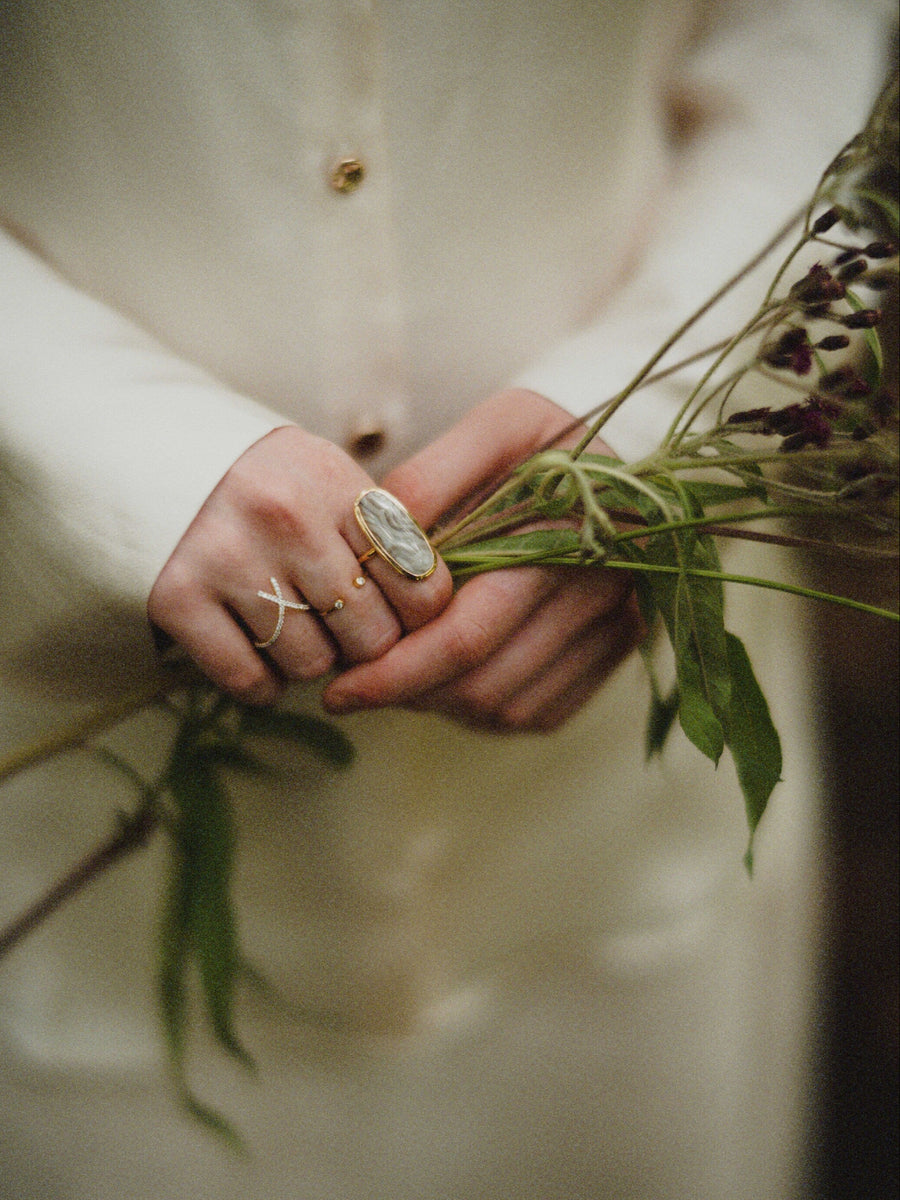 (クレイジーレース/gold) eleve grace  ring