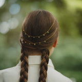 (ピンクトルマリン&ガーネット&シトリン/gold) multi candy  necklace