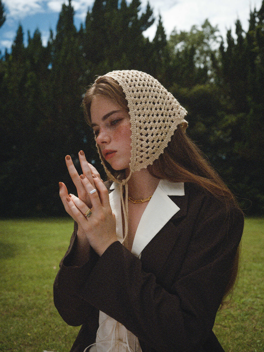 (ダルメシアンジャスパー/gold) rolling ring