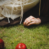 (ダルメシアンジャスパー/gold) rolling ring