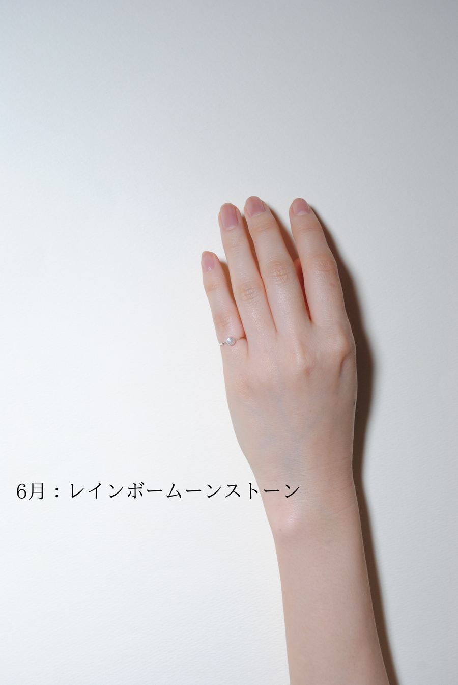 (12誕生石/silver) birth pinky ring
