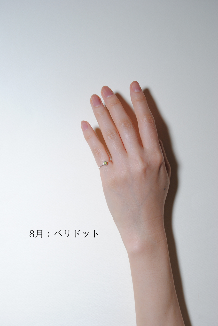 (12誕生石/silver) birth pinky ring