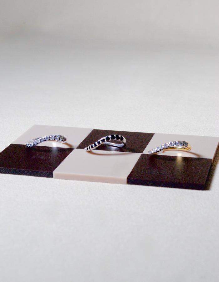 odul オニキス　パール　ハートチャーム付き ödül（オジュール ジュエリー）