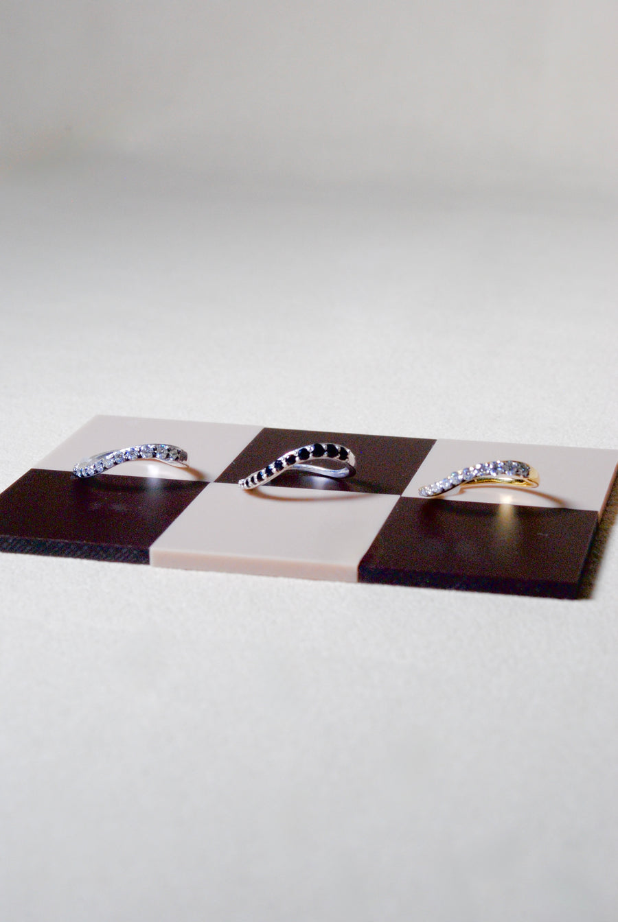 (ブラックオニキス/silver) grow ring