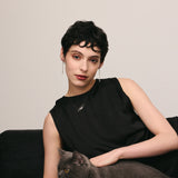 (ホワイトトパーズ/gold) o-lala necklace