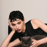 (ホワイトトパーズ/gold) o-lala necklace