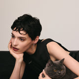 (ホワイトトパーズ/gold) o-lala necklace