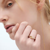 (silver) amor heart ring