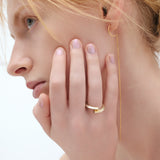 (silver) amor heart ring