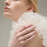 (silver) amor heart ring