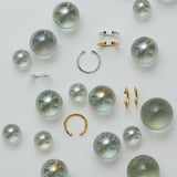 (ブラックオニキス/gold-silver) 2way milano ring