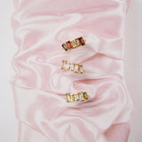 (ペリドット&アクアマリン&ホワイトトパーズ/gold) cobble vow ring