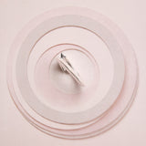 (silver) amor heart ring