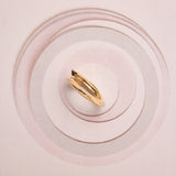 (gold) amor heart ring