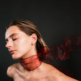 (モアサナイト/gold) nude multi shape necklace