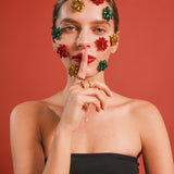 (ブルーサファイア/gold)：All heart full eternity ring