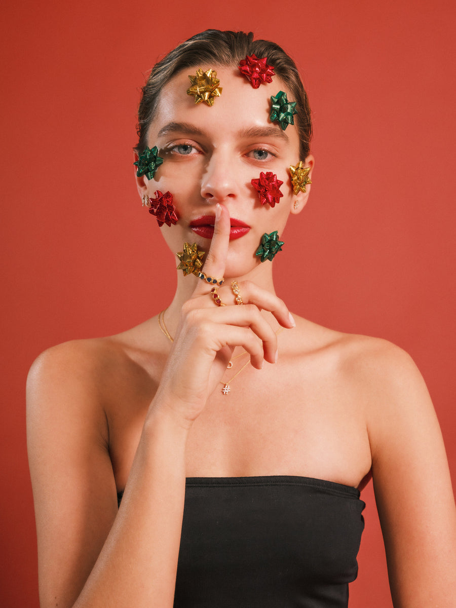 (ルビー/gold)：All heart full eternity ring