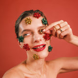 (ブルーサファイア/gold)：All heart full eternity ring