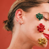 (モアサナイト/gold) secret charm earring