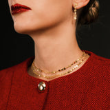 (gold) plate forever heart necklace