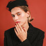 (モアサナイト/gold) luminous tail ring