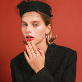 (モアサナイト/gold) luminous tail ring