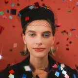 (ルビー&ガーネット&スモーキークォーツ/gold) luminous tail necklace