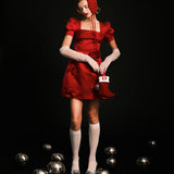 (ブラックオニキス/gold) heart 4 u necklace