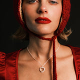 (ブラックオニキス/gold) heart 4 u necklace