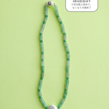 【予約販売】(アベンチュリンアゲート/パール) 2way playful rosary necklace