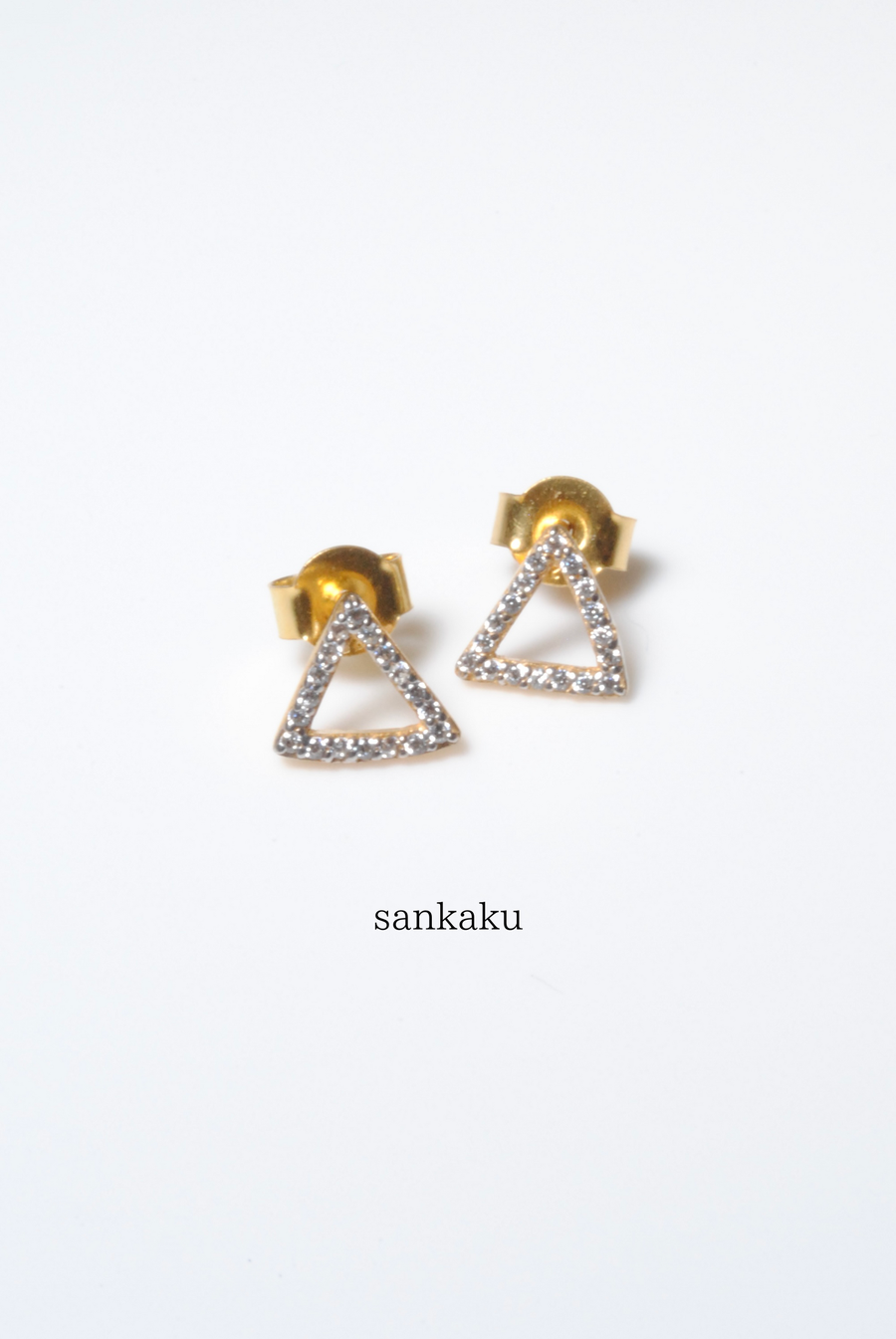 (モアサナイト/gold) secret charm earring