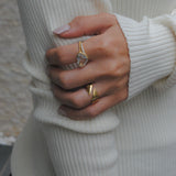 (クリスタル/gold) Ms.heart ring