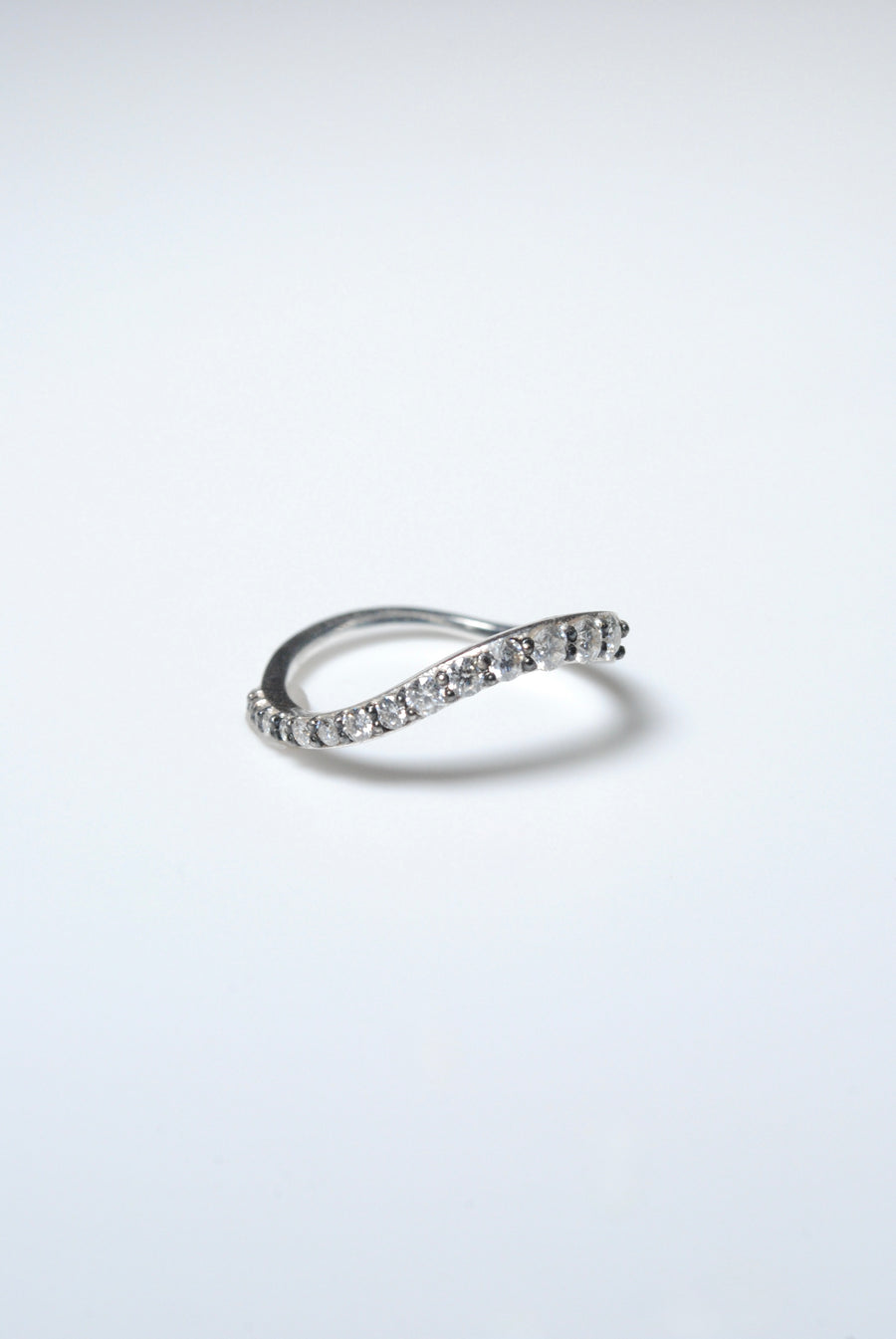 (モアサナイト/silver) grow ring