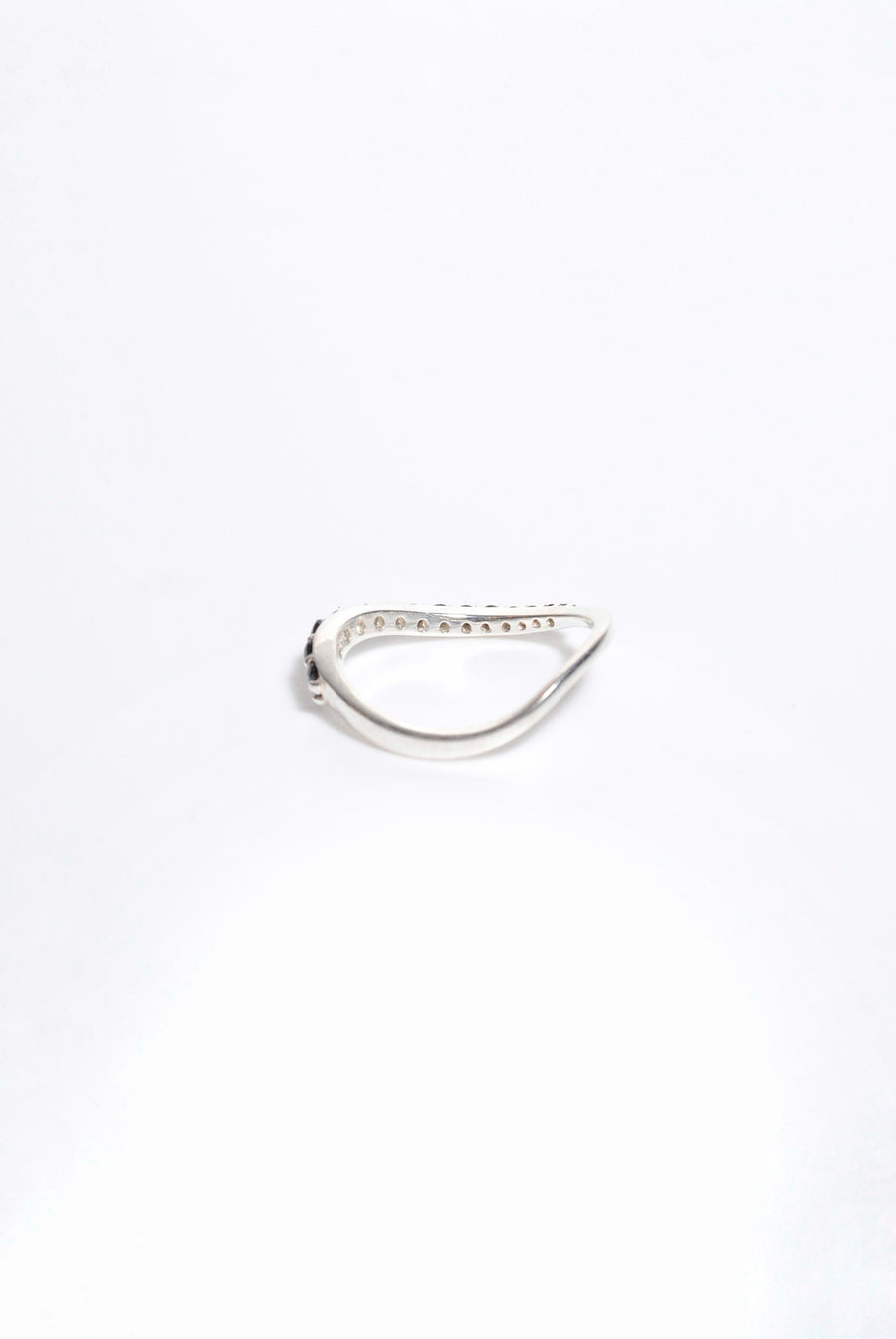 (ブラックオニキス/silver) grow ring