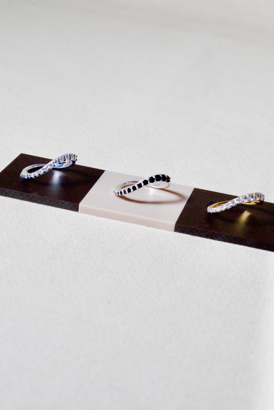 (ブラックオニキス/silver) grow ring