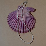 (パール/silver)  baby pearl necklace