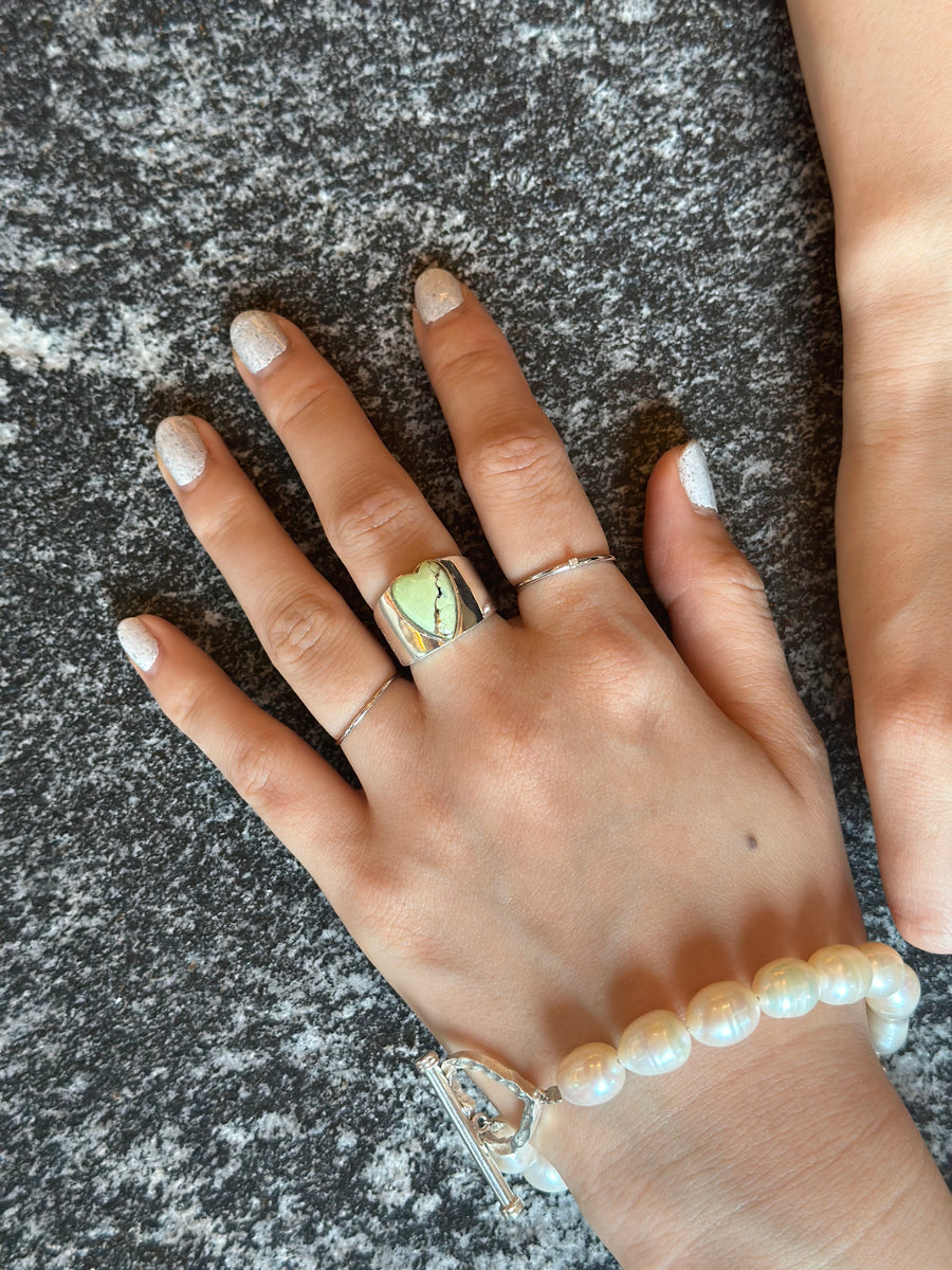 (10K) plain ever ring -Essential-