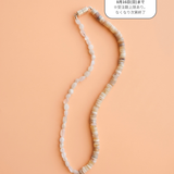 【予約販売】(オーストラリアンオパール/レインボームーンストーン) 2way playful rosary necklace