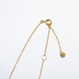 (モアサナイト/gold) nude multi shape necklace